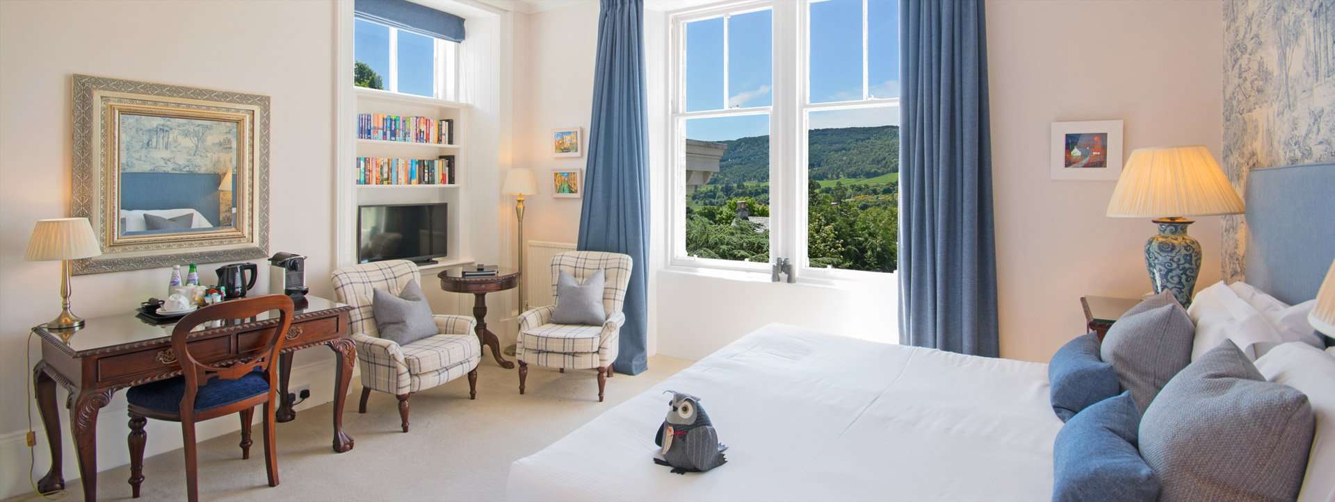 Bedroom in Knockendarroch